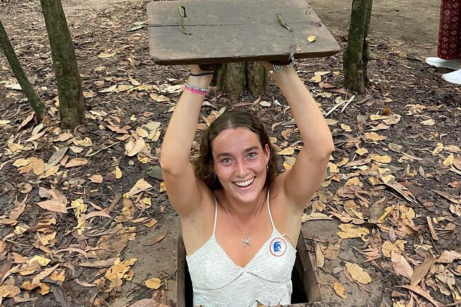 Cu Chi Ben Duoc Tunnels Tour (max 12 people) with Private Option - Entering the Ben Duoc tunnel complex