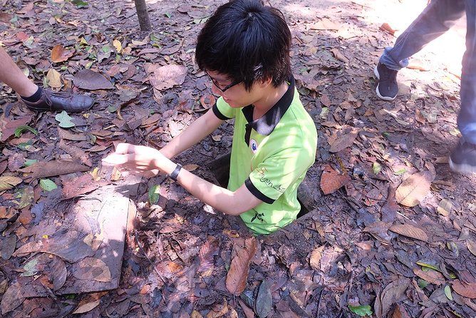 Cu Chi Tunnels By Motorbike and Scooter - A rubber tree farm and the countryside around Cu Chi