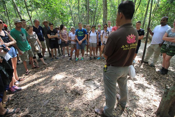 Cu Chi Tunnels - Half Day Luxury Tours - Tea, cassava, and the taste of tunnel life