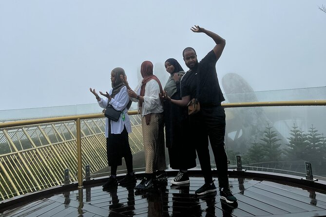 DA NANG Ba Na Hills, Golden Bridge & Cable Cars PRIVATE TOUR - Golden Bridge, flower gardens, and the wine cellar