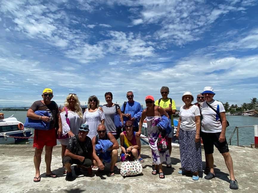 Da Nang/Hoi An: Cham Island Speedboat Tour with Snorkeling - Getting back into the boat