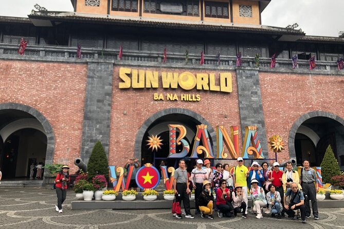 Da Nang to Ba Na Hills & Golden Bridge by private car - French Village and the hilltop attractions