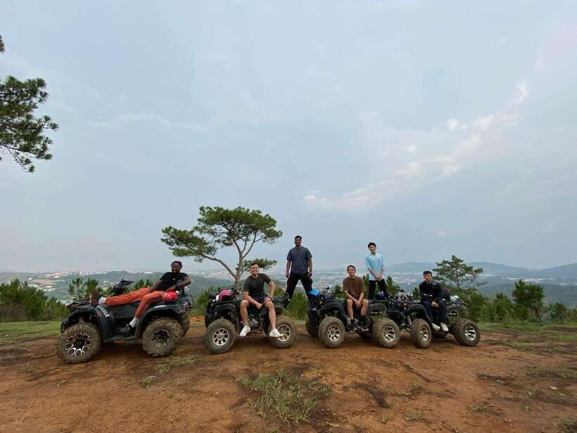 Dalat: 1- or 2-Hour Sightseeing ATV Adventure - A small group with room to set the pace