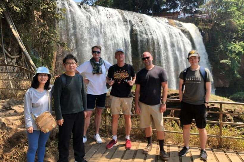 Dalat: 3 Waterfalls Day Tour — Datanla, Pongour & Elephant - Cuong Hoan Silk shows an old production method