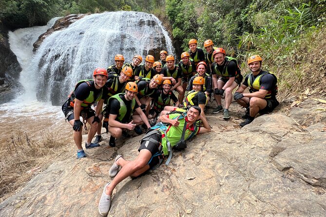 DaLat Canyoning & Experience 1500m Zipline - Base camp: equipment, practice, and safety
