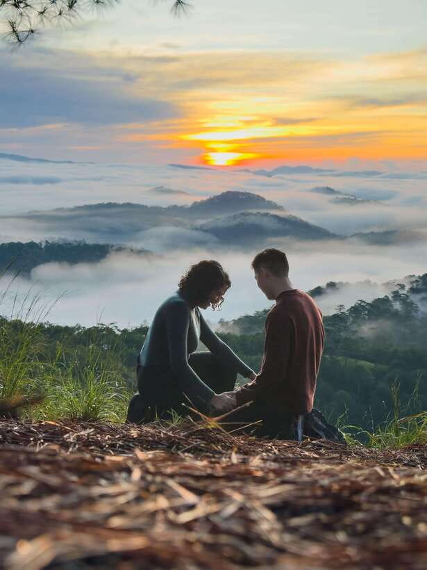 Dalat: Cloud Chasing packaged hike - Sunrise Pickup Included - Walking back through the forest