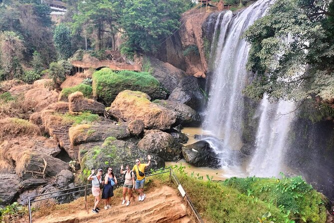 Dalat Countryside's & 3 waterfalls Group Tour - Linh An Pagoda and the giant Lady Buddha