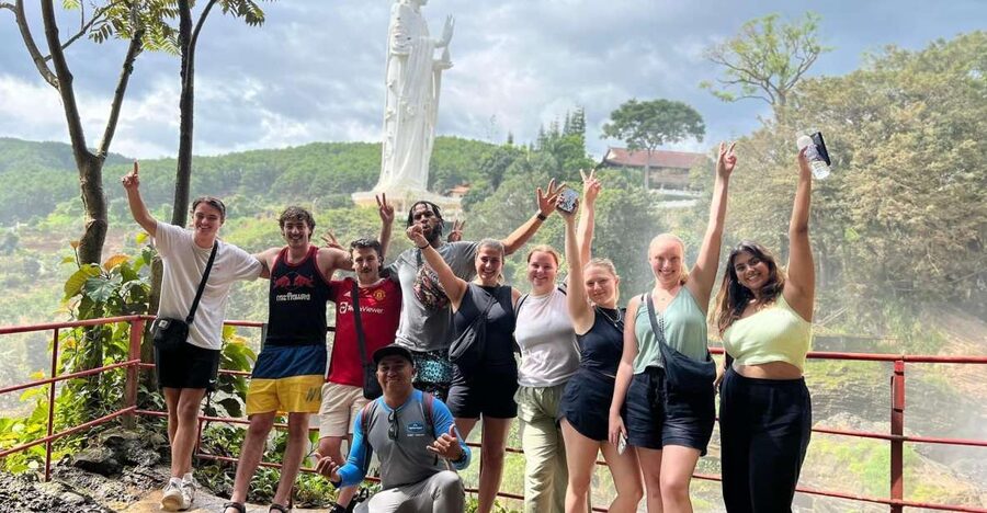 Dalat Easy Rider Motorbike Loop Day Tour - Vạn Thành Flower Village starts the day with Dalat’s farming culture