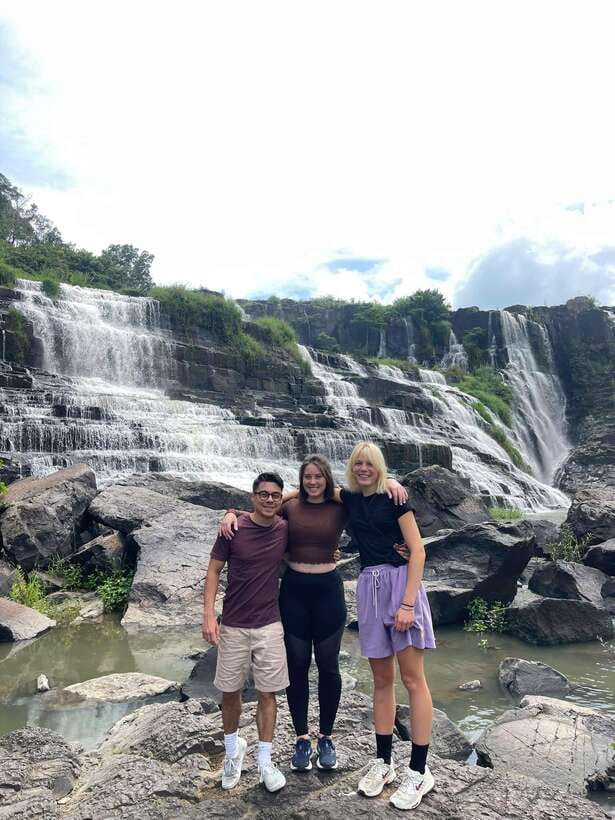 Dalat: MOTORBIKE TOUR TO PONGOUR FALLS- SILK- COFFEE FARM - Leaving Dalat by motorbike or car