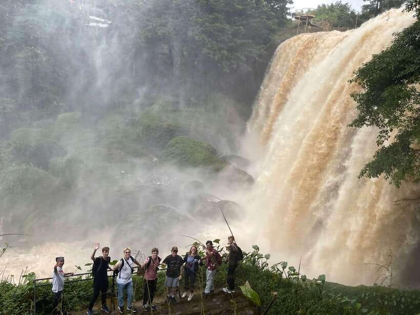 Dalat: The Secret Tour Plus Pongour Fall - Small Group - Country roads reveal Da Lat’s working countryside