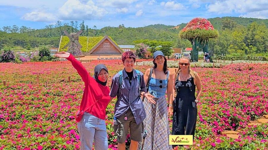Dalat Top Tourists Sights - Waterfall & luge kart/Mario kart - Key points at a glance