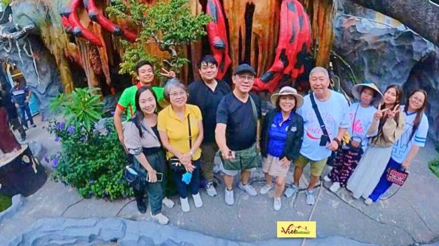 Dalat Top Tourists Sights - Waterfall & luge kart/Mario kart - Cao Nguyen Hoa and the renamed Mario Kart ride