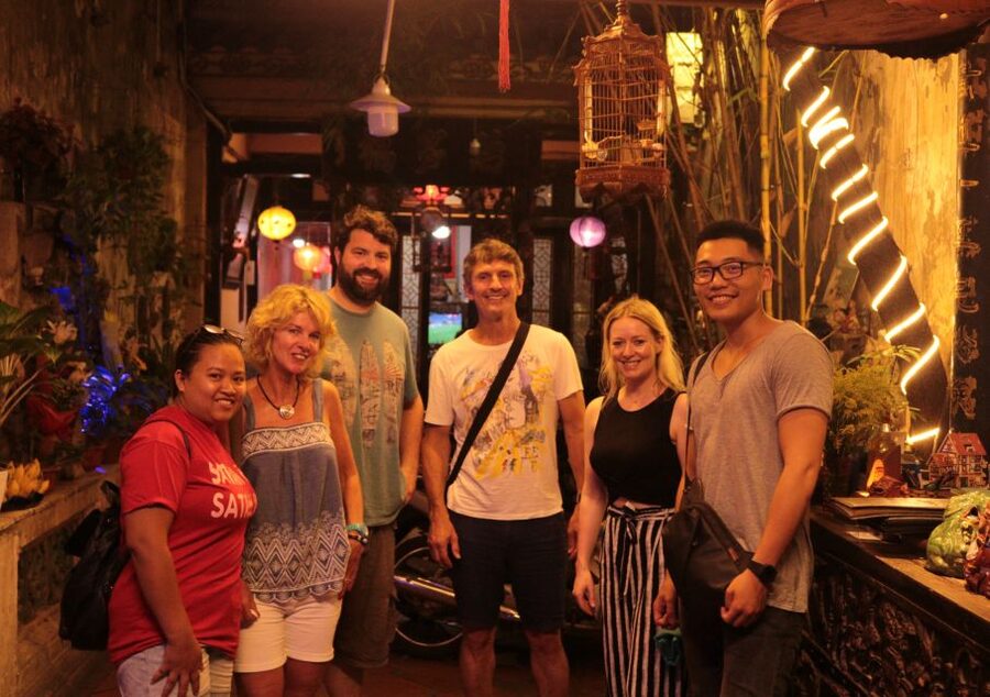 Discover Hanoi's Street Food by Night & Mini Class Coffee - Making egg coffee with a phin filter