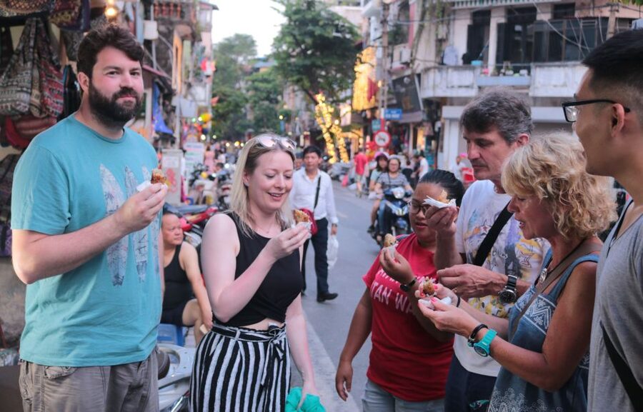 Discover Hanoi's Street Food by Night & Mini Class Coffee - Who should book this four-person evening tour