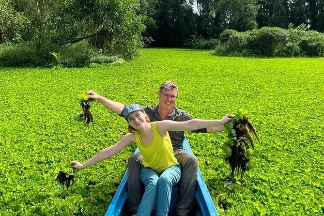 Discover Mua Xuan Nature Reserve - Cruising through water hyacinth and flooded forest