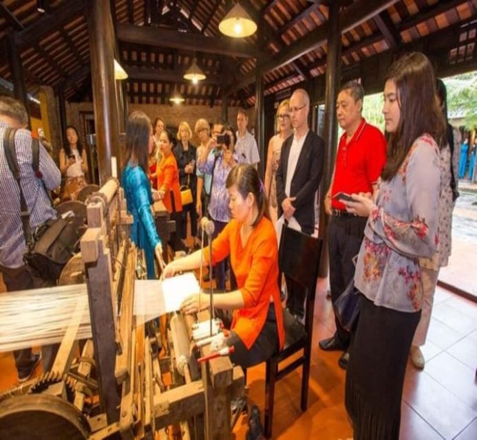 Discover Traditional Silk Process in Hoi An Silk Village - Hand weaving and the Champa textile tradition
