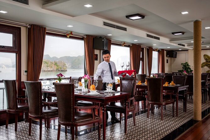 Dora Cruise - Luxury 5 Star Cruise in Halong Bay & Lan Ha Bay (2D1N) - Cabins, meals, and life onboard