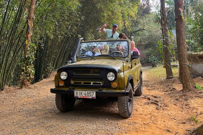 Duong Lam Village & Ba Vi National Park Jeep Tour From Hanoi - Riding the Vietnam Army Legend Jeep near Ba Vi