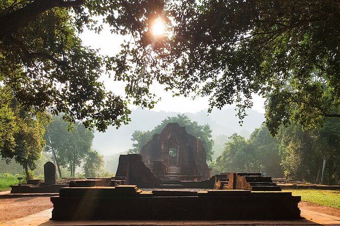 Early Morning My Son Sanctuary Trip w. Champa Food & Coffee - Champa food, coffee, and the breakfast stop