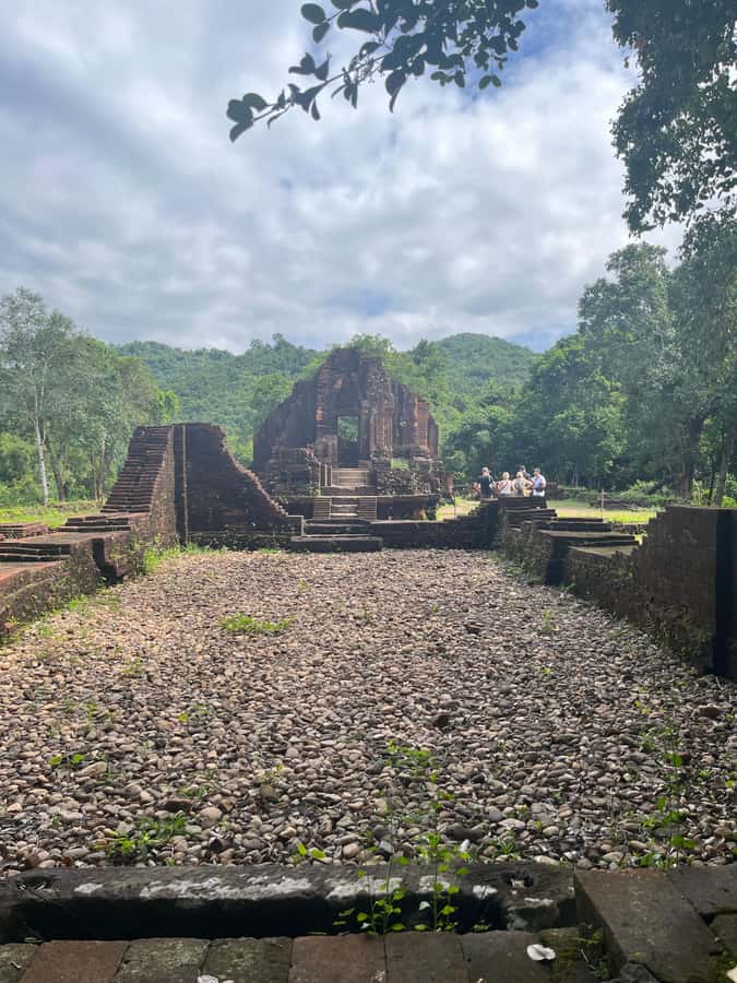 Early My Son tour/transfer to avoid crowd and the heat - Champa stories are the reason to choose the guided option