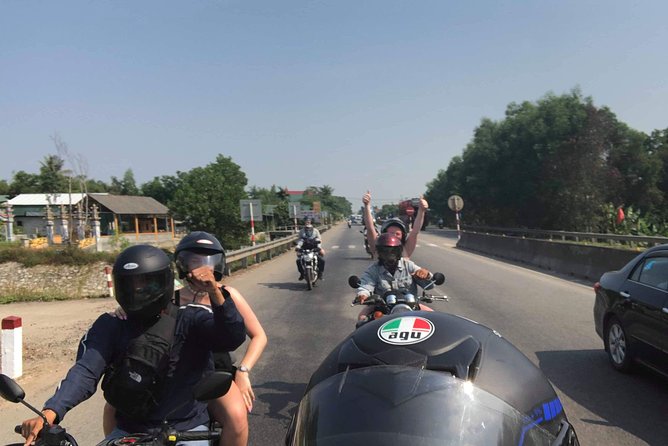 Easy Rider From Hue Da Nang Hoi An Via Hai Van Pass With Mister T - Suoi Mo Waterfall is the day’s active pause