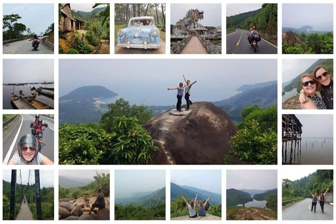 Easy Rider From Hue Da Nang Hoi An Via Hai Van Pass With Mister T - Linh Ung Pagoda adds Da Nang’s coastal finish