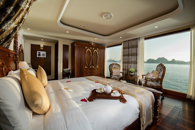Emperor Cruises Experience 2 Days 1 Night in Halong Bay. - Vietnamese cooking and evening squid fishing