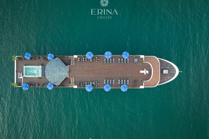 Erina Cruise 5-star cruise 2 day visit Lan Ha Bay private balcony - Lunch and settling into your private balcony cabin