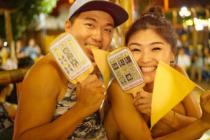 Evening Walking Food Tour, folk game and lantern boat - Cao lau and the less familiar tastes
