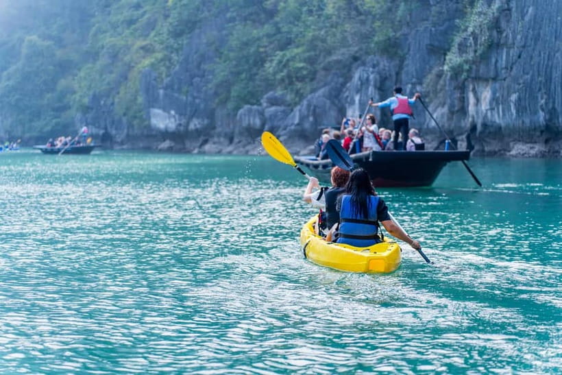 From Ha Long: Luxury Symphony Day Cruise with 2 Jacuzzi Pool - Luon Cave from 13:45 to 14:30