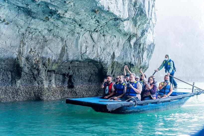 From Ha Long: Luxury Symphony Day Cruise with 2 Jacuzzi Pool - Ti Top Island from 14:45 to 15:45