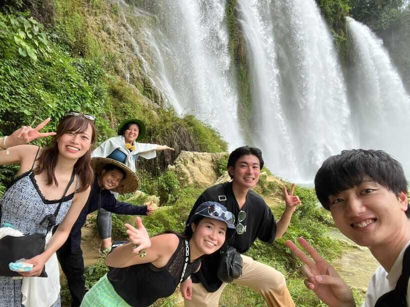 From Hanoi: Ban Gioc Waterfall - Local Villages 2nights/1day - Paper making or forging in a local village