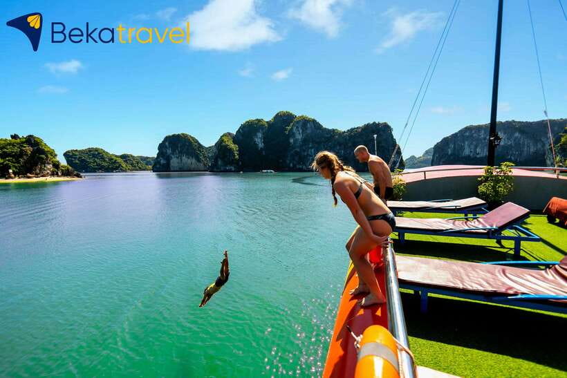 From Hanoi/Cat Ba: Lan Ha Bay Full-Day Boat Trip - 9:00 departure through Cai Beo Fishing Village