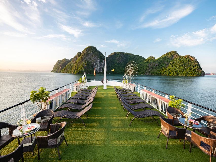 From Hanoi: Ha Long Bay 5-star Day Cruise with Buffet Lunch - Kayaking into Luon Cave