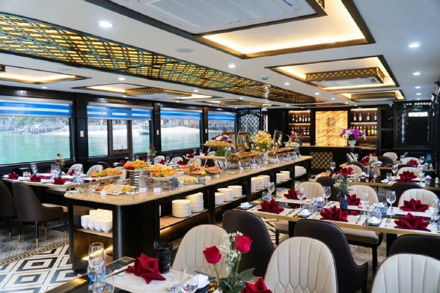 From Hanoi: Ha Long Bay Luxury Cruise Day Tour with Jacuzzi - Sung Sot Cave on Bo Hon Island