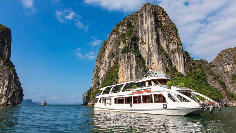 From Hanoi: Ha Long Bay Save-Cost Tours - Big & Small Groups - Boarding at Tuan Chau Island around noon