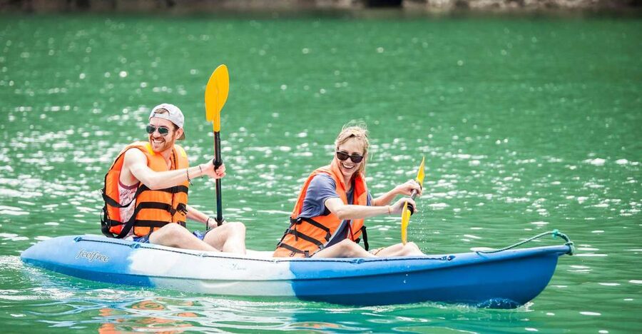 From Hanoi: Halong Bay 1 Day Trip Visit Cave, Island, Kayak - From Hanoi’s Old Quarter to Tuan Chau Island
