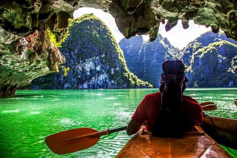 From Hanoi: Halong bay Luxury tour on 5 star cruise - Titop Island, swimming, and the short climb
