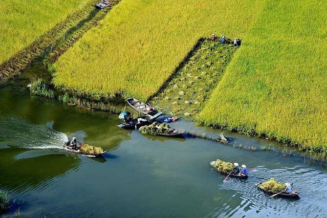 From Hanoi: Hoa Lu - Tam Coc boating - Cycling & Mua Cave visit - The Hanoi pickup and three-hour ride south