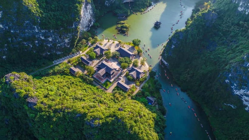 From Hanoi: Ninh Binh Trip with Cycling & Buffet Lunch - Hoa Lu, Vietnam’s first capital