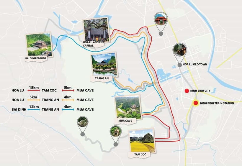 From Hanoi: Ninh Binh Trip with Cycling & Buffet Lunch - Cycling through the village