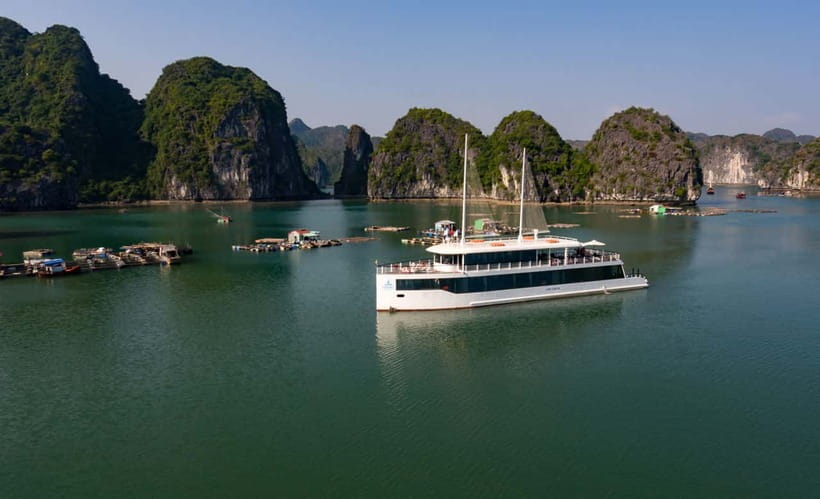 From Hanoi or Halong: Halong Bay Day Cruise - JadeSails Cruise and the value of the $97 price
