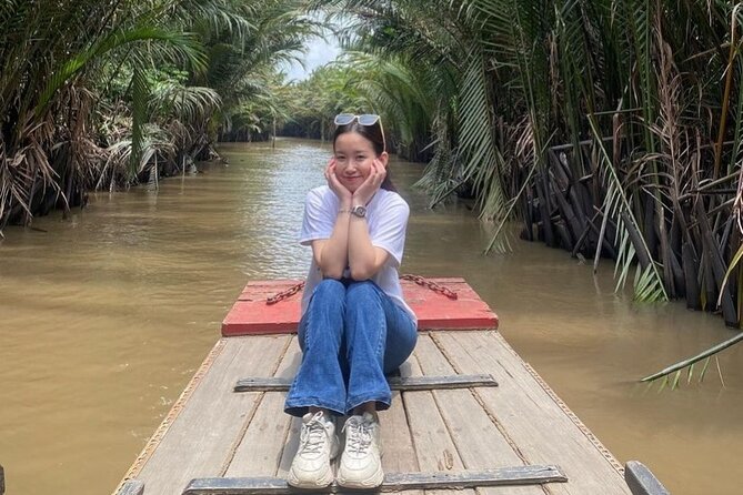 From HCM city: Private Mekong Delta - Ben Tre Full-Day Tour - The sampan ride through shaded canals