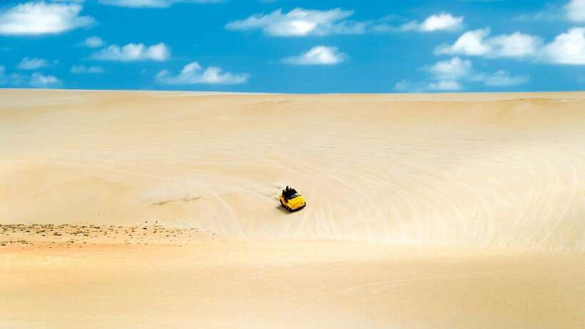 From HCM: Mui Ne Day Trip with Fairy Stream and Sand Dunes - A seafood lunch beside the beach