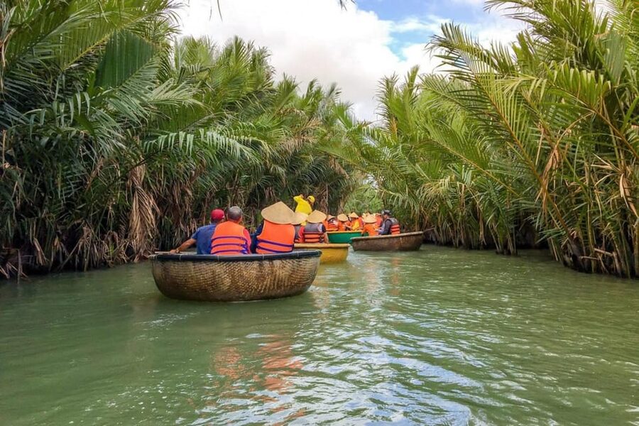 From Hoi An: Bay Mau Coconut Forest Bamboo Basket Boat Ride - A short ride into Hoi An’s coconut country