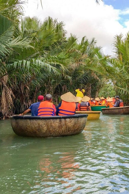From Hoi An: Bay Mau Coconut Forest Bamboo Basket Boat Ride - A brief taste of local music