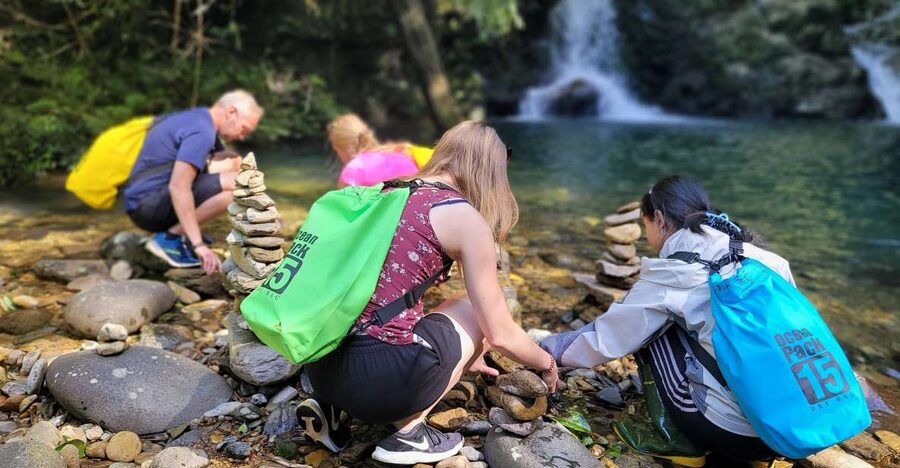 From Hue: Bach Ma National Park Hiking Day Trip with Pickup - The trail to Do Quyen Waterfall