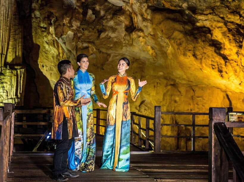 From Phong Nha/DongHoi: Paradise Cave and Zipline Dark Cave - Two caves, two very different moods