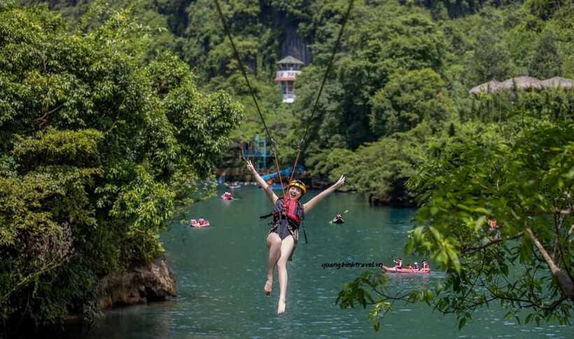 From Phong Nha/DongHoi: Paradise Cave and Zipline Dark Cave - The mud bath is the oddest and most memorable stop