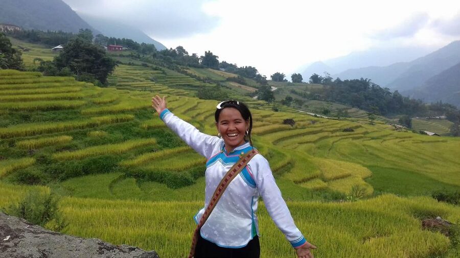 From Sapa: Terrace Fields and Local Villages Trek with Lunch - From town streets to rice, corn, and potato terraces